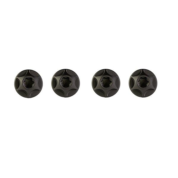 Silca Titanium Bottle Cage Bolts, Cerakote Black (Pack of 4