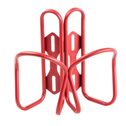 Silca Sicuro Cerakote Titanium Bottle Cage Ruby Red One Size