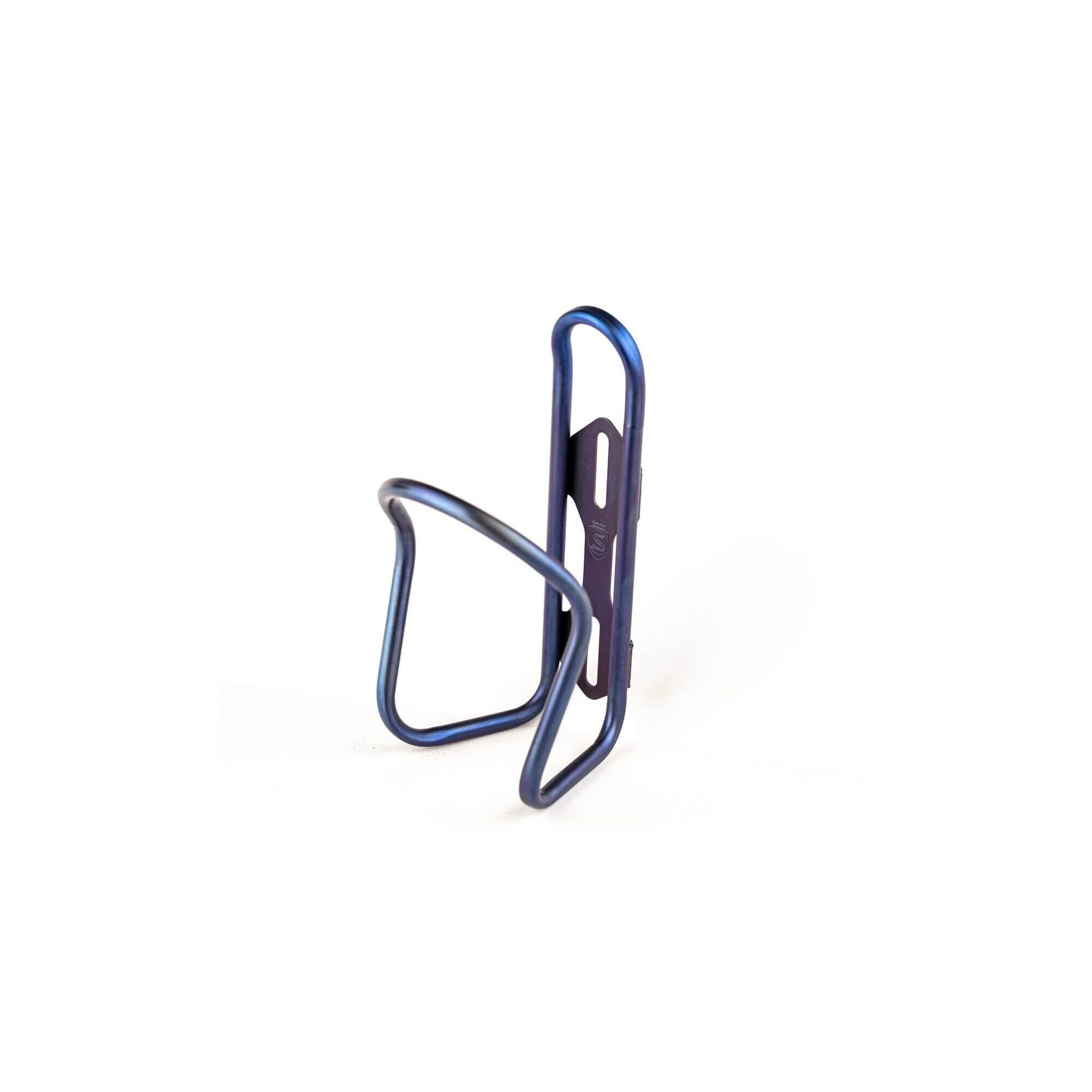 Silca Sicuro Anodised Titanium Bottle Cages Royal Purple One Size
