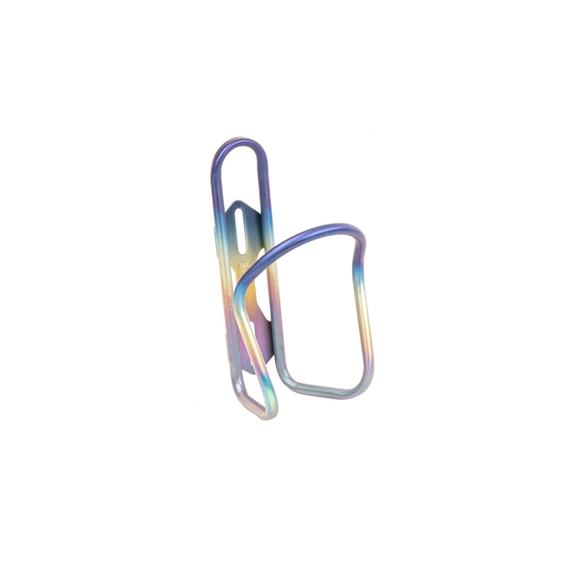 Silca Sicuro Anodised Titanium Bottle Cages Rainbow One Size
