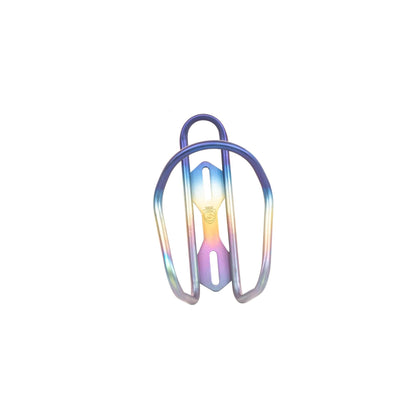 Silca Sicuro Anodised Titanium Bottle Cages Rainbow One Size