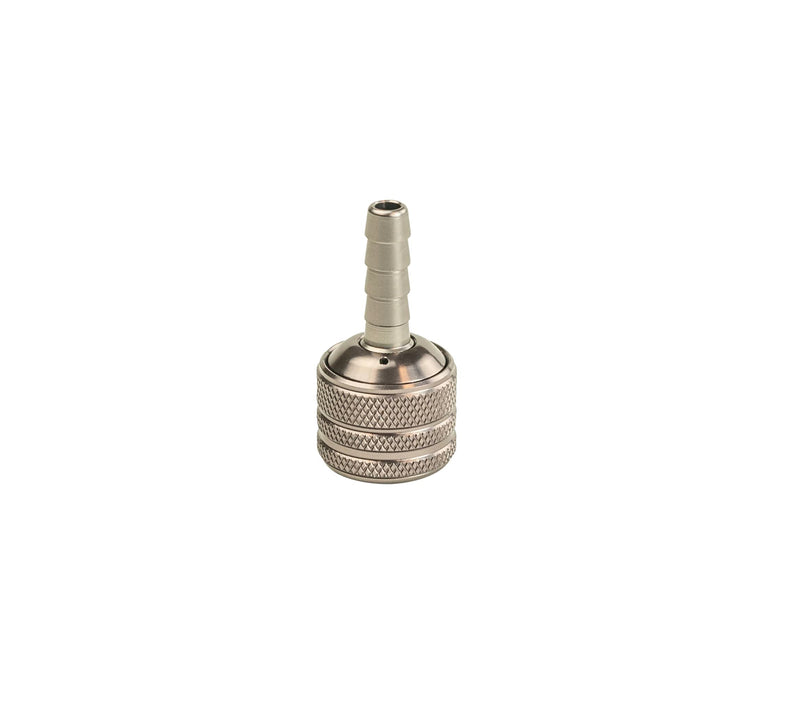 SILCA Schradero tire Chuck | Schrader only snap on Quick Release Chuck (1/4" Hose Barb