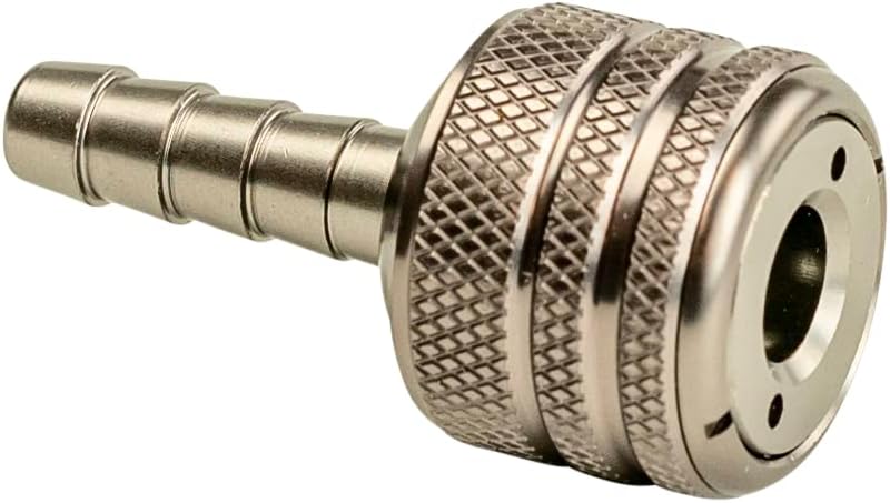SILCA Schradero tire Chuck | Schrader only snap on Quick Release Chuck (1/4" Hose Barb