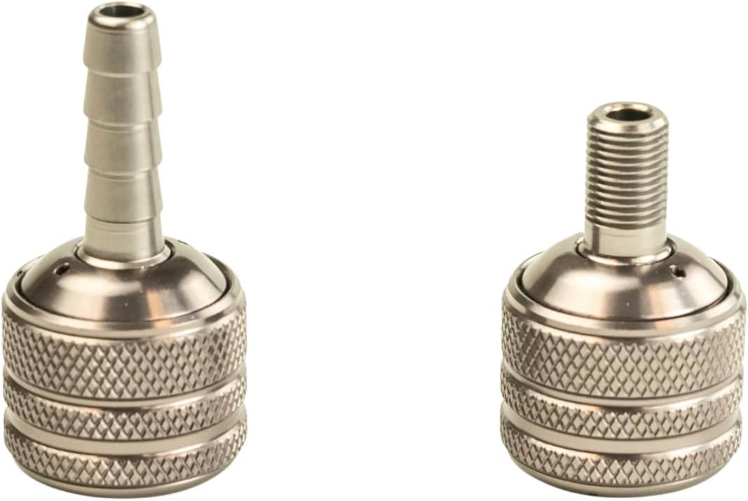 SILCA Schradero tire Chuck | Schrader only snap on Quick Release Chuck (1/4" Hose Barb