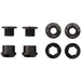 Wolf Tooth Chainring Bolts and Nuts for 1x - Set of 4 Black M8 x.75 x 4
