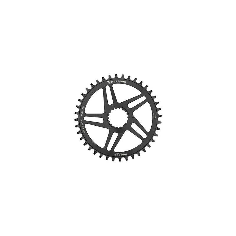 Wolf Tooth Direct Mount Round Chainring for Cannondale Hollowgram - CX and Road Offset Drop Stop B 40T