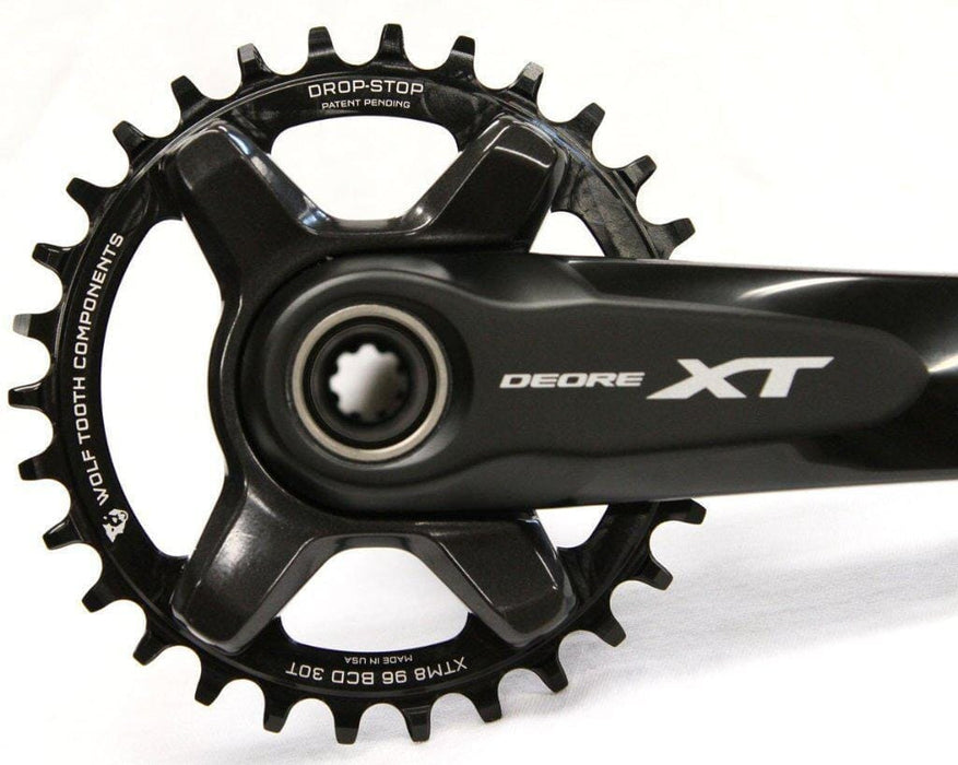 Wolf Tooth 96 BCD Chainring for Shimano XT M8000 and SLX M7000 Drop Stop A