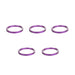 Wolf Tooth Precision Headset Spacers - 5 Pack Purple 3mm