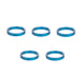 Wolf Tooth Precision Headset Spacers - 5 Pack Blue 5mm