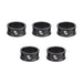 Wolf Tooth Precision Headset Spacers - 5 Pack Black 15mm