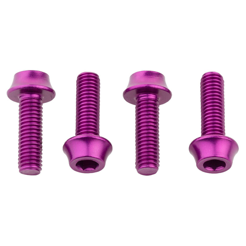Wolf Tooth Precision Anodized Water Bottle Cage Bolts