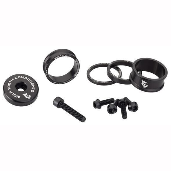 Wolf Tooth Anodised Bling Kit Black One Size