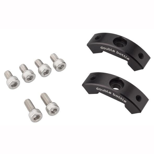 Wolf Tooth B-RAD Double Bottle Adaptor Black One Size
