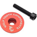 Wolf Tooth Ultralight Stem Cap and Bolt Red One Size