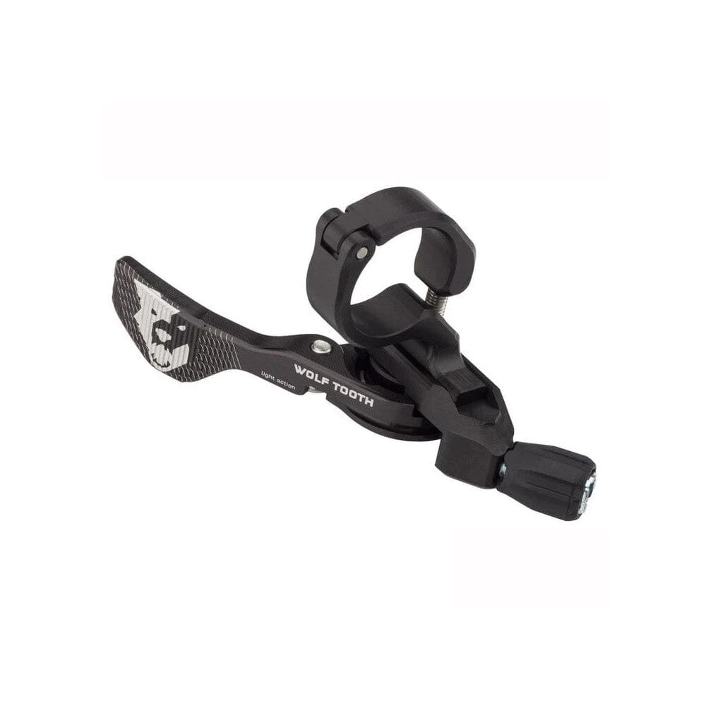 Wolf Tooth ReMote Light Action Dropper Lever Black 22.2mm Clamp
