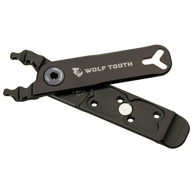 Wolf Tooth Pack Pliers Master Link Combo Chain Tool (Black/Grey