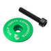 Wolf Tooth Ultralight Stem Cap and Bolt Green One Size