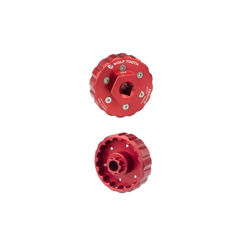 Wolf Tooth Bottom Bracket Tool Red 44mm - 16 Notch