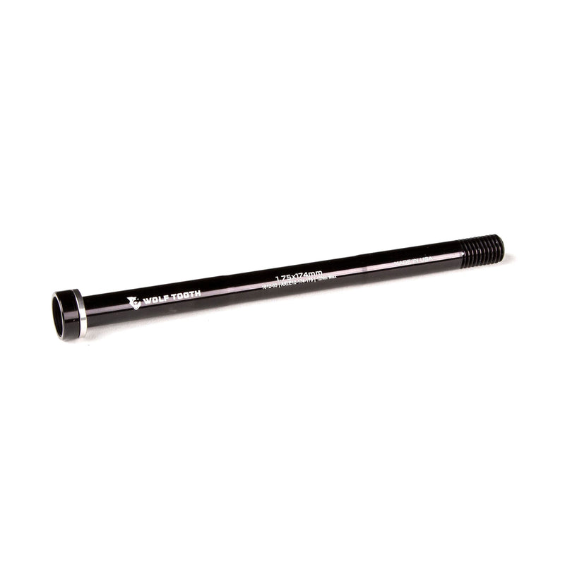 Wolf Tooth Wolf Axle for 12mm Rear Thru-Axle Black 1.75 x 174mm