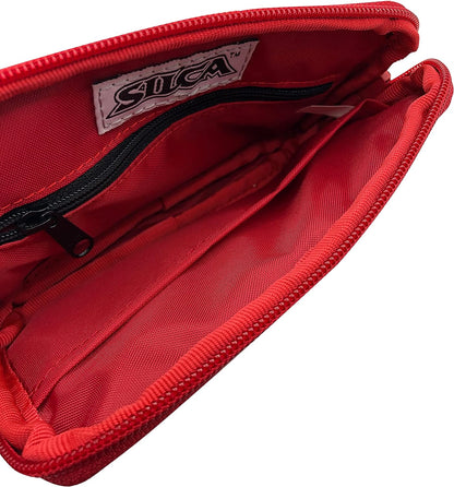 SILCA Borsa ECO | Water Resistant Travel Wallet | Jersey Pocket Wallet | Single Pocket Essentials Phone Pouch | Bike Travel Cases | Riding Wallet | Cycling Wallet, BLACK, S, Classic