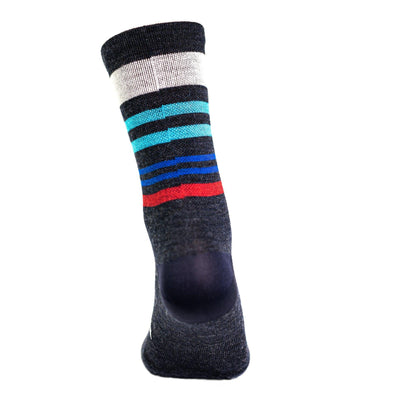 Silca Winter Socks Black/Martini Stripes 2XL