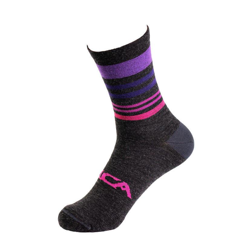 Silca Winter Socks Grey/Pink 2XL