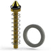 Silca Aeromind LLC: Silca - Super Pista Check Valve Assembly - Brass - Uni