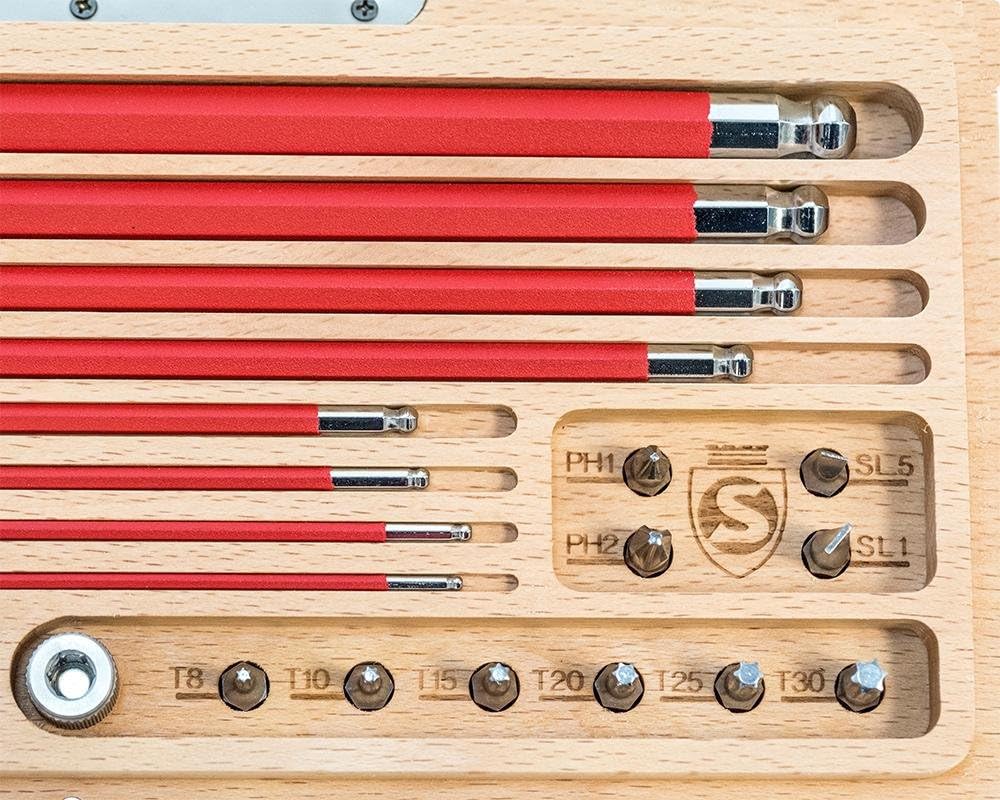 Silca HX1 Tool Drive Kit with Wood Box by