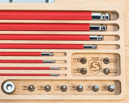 Silca HX1 Tool Drive Kit with Wood Box by