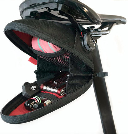 SILCA SEAT Capsule Premio | Bike Bag w/BOA Closure System|Waterproof YKK Zipper | Bicycle Seat Saddle Bag | Bike Storage Bag | Bike Pouch | Bike seat Bag | Bike Bags Under seat | Saddle Bag Bicycle