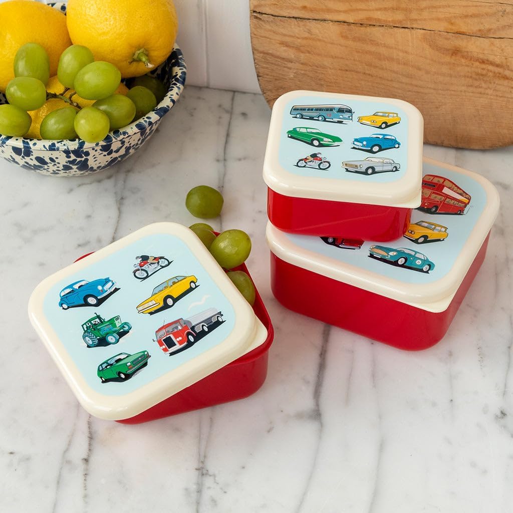 Rex London Road Trip Snack Boxes (set Of 3