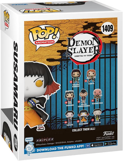 Funko Pop! Animation: Demon Slayer - Susamaru with Chase (Styles May Vary