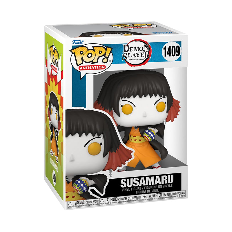 Funko Pop! Animation: Demon Slayer - Susamaru with Chase (Styles May Vary