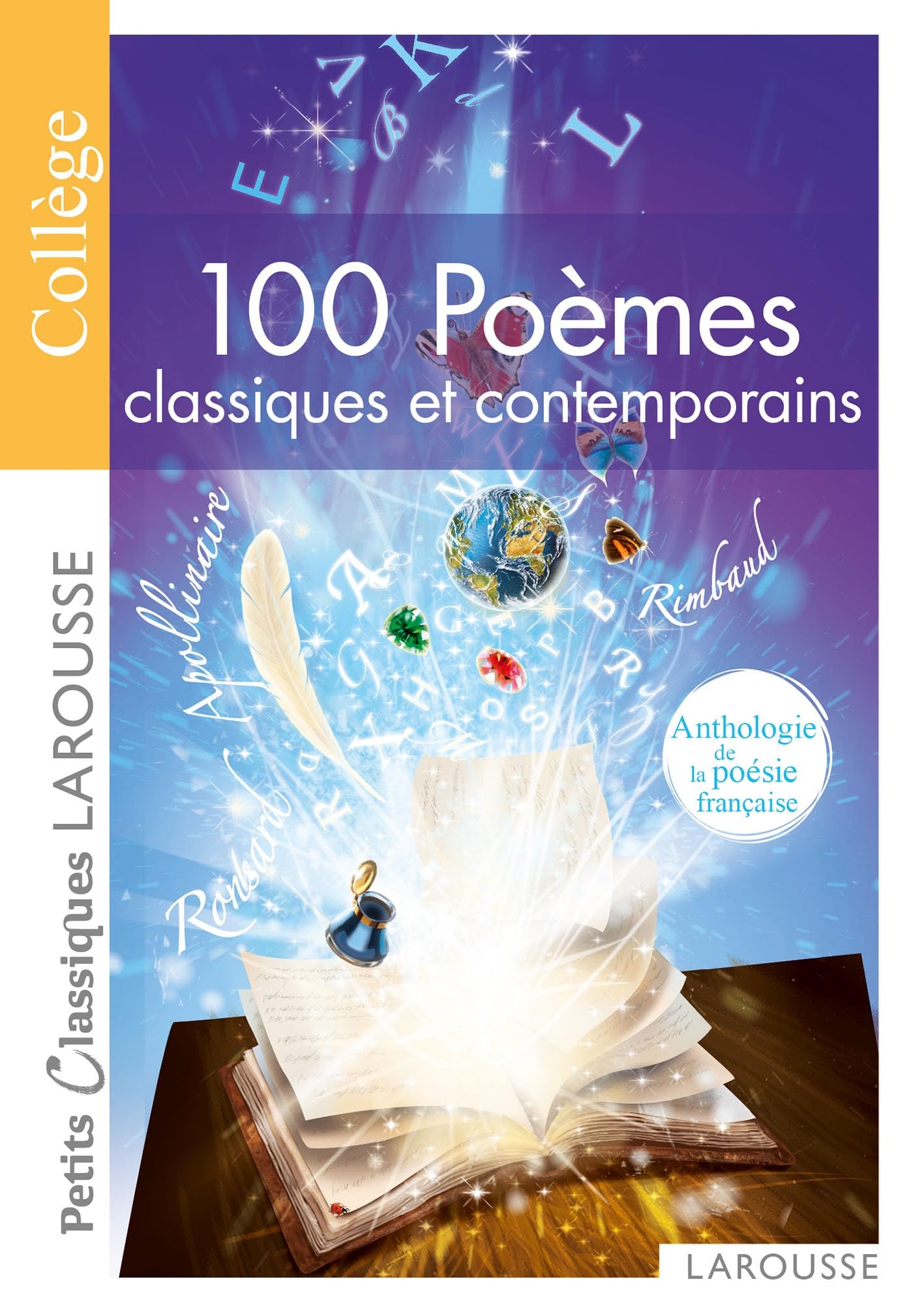 100 poemes classiques et contemporains