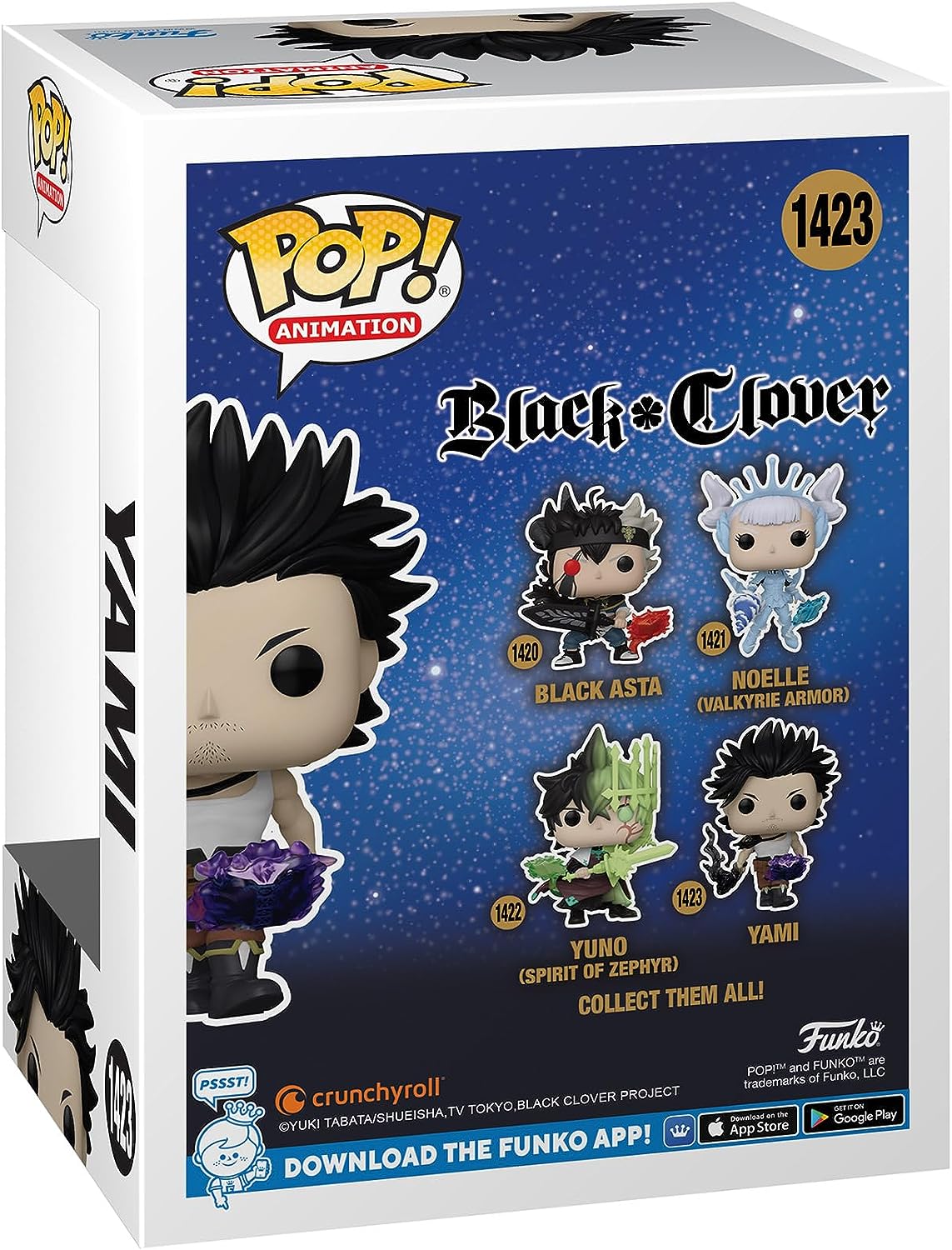 Funko POP! Animation: Black Clover - Yami - Collectable Vinyl Figure - Gift Idea - Official Merchandise - Toys for Kids & Adults - Anime Fans - Model Figure for Collectors and Display