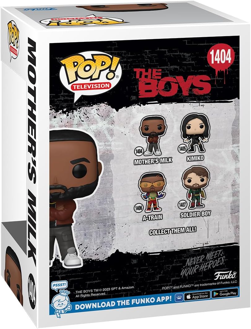 Funko POP! TV: the Boys - Mother's Milk - Collectable Vinyl Figure - Gift Idea - Official Merchandise - Toys for Kids & Adults - TV Fans - Model Figure for Collectors and Display