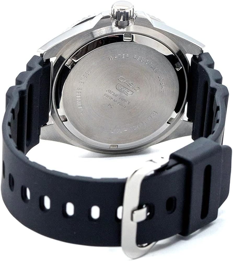 Casio Collection Mens Analogue Quartz Watch Black/Blue
