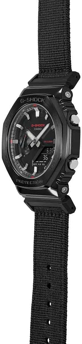 Casio Analog GM-2100CB-1AER, Black/White, Strip