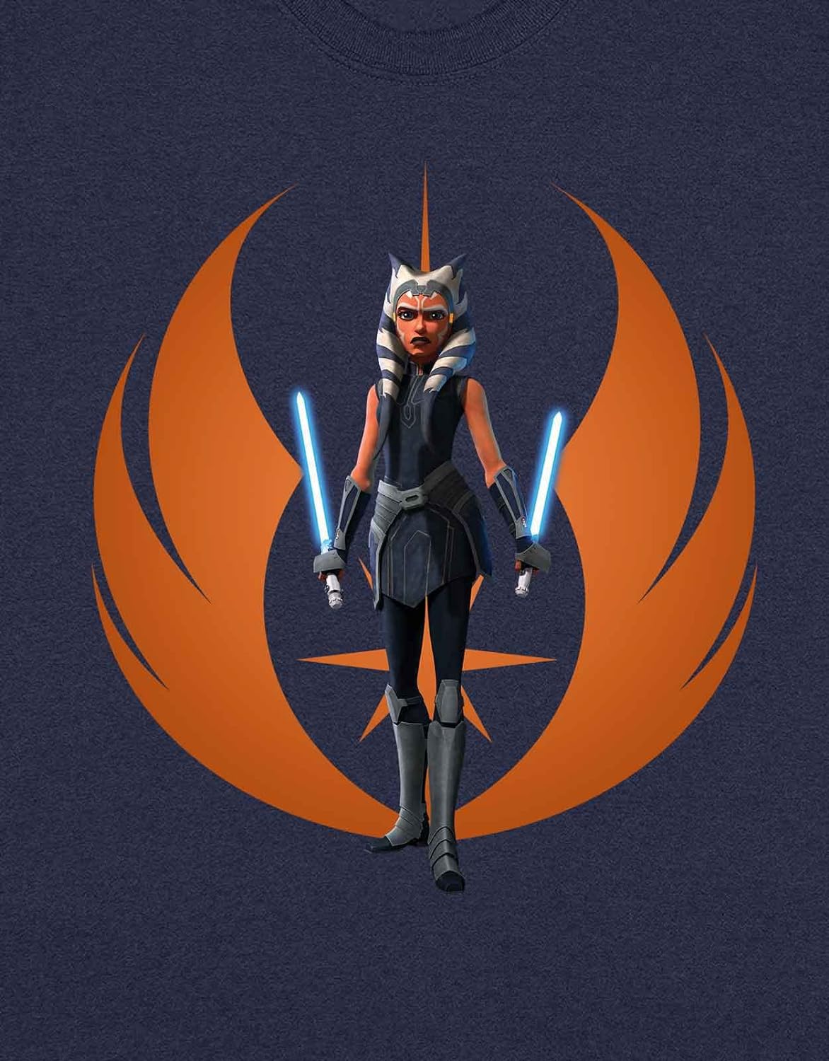 Star Wars Ahsoka T-Shirt Rebel Pose (XL