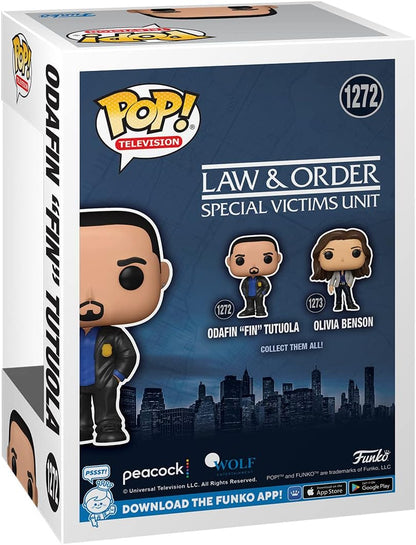 Funko POP! TV: Law & Order SVU - Fin Tutuola - Law and Order SVU - Collectable Vinyl Figure - Gift Idea - Official Merchandise - Toys for Kids & Adults - TV Fans - Model Figure for Collectors