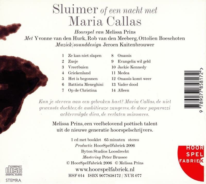 Sluimer of een nacht met Maria Callas (HoorSpelFabriek)