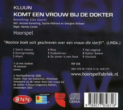 Komt een vrouw bij de dokter
