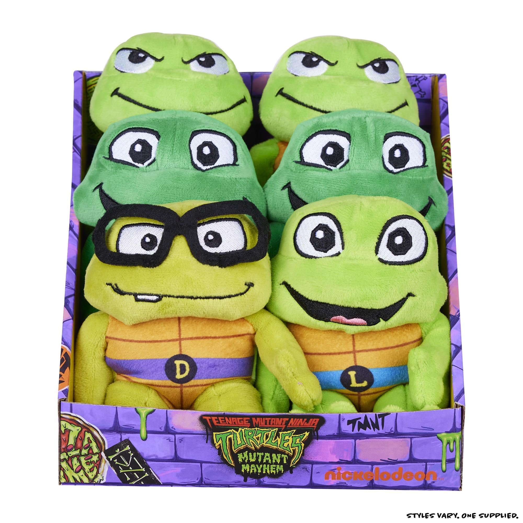 Teenage Mutant Ninja Turtles Mutant Toddler MICHELANGELO Soft Plush Toy