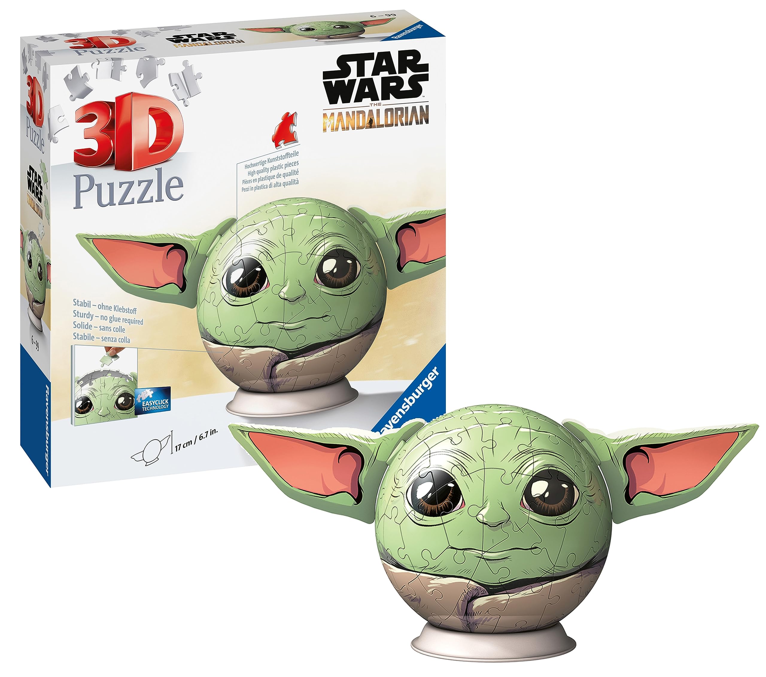 Mandalorian Grogu mit Ohren