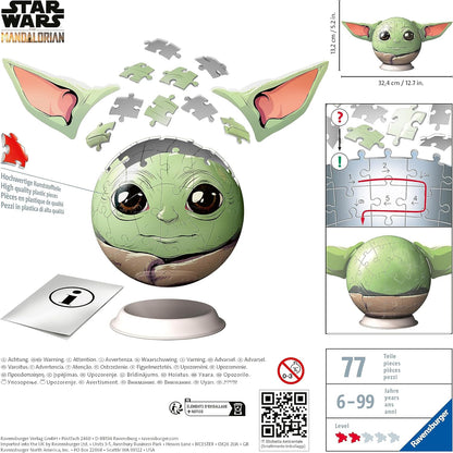 Mandalorian Grogu mit Ohren