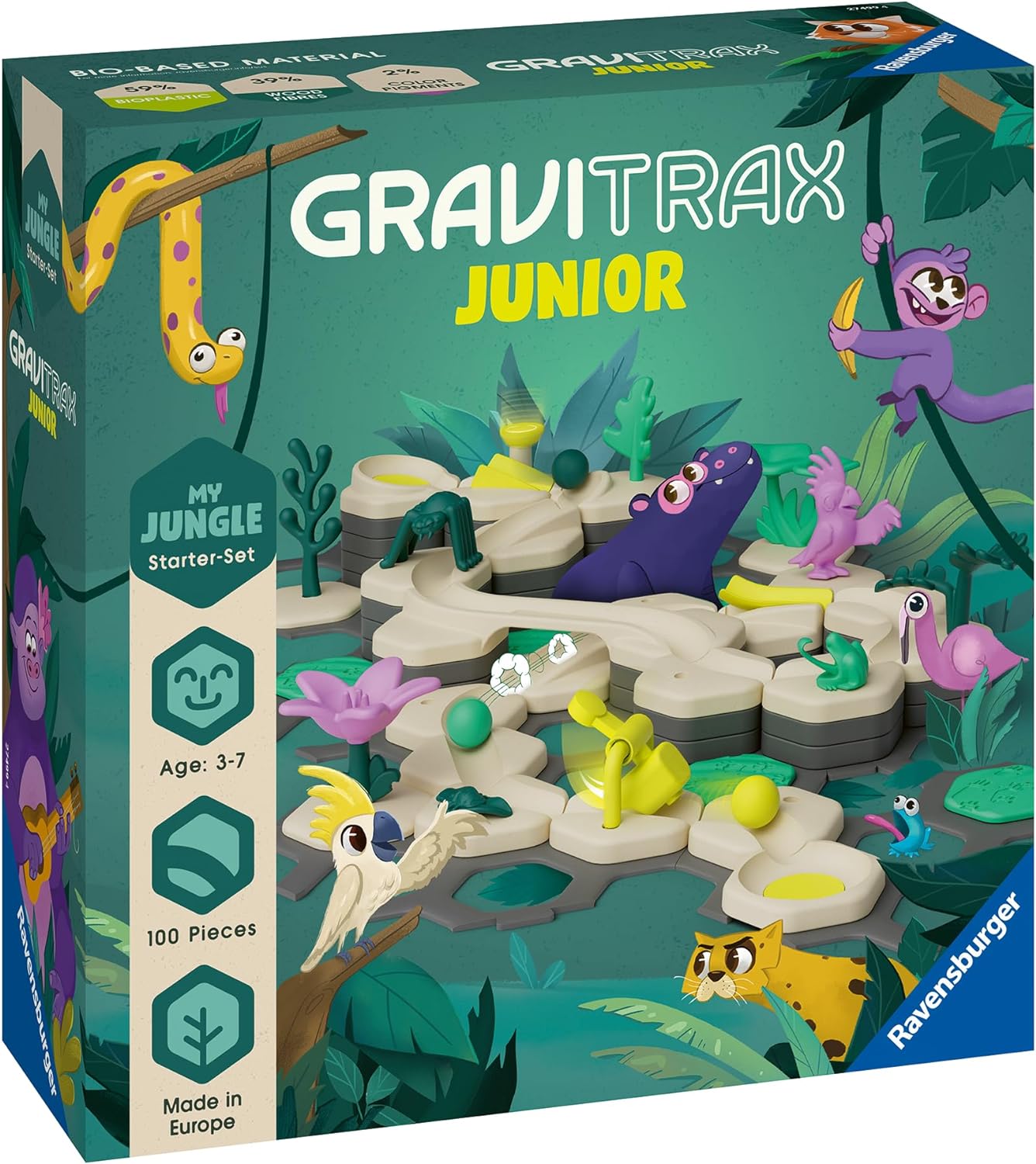 Ravensburger GraviTrax - Junior Starter-Set Jungle - (10927499