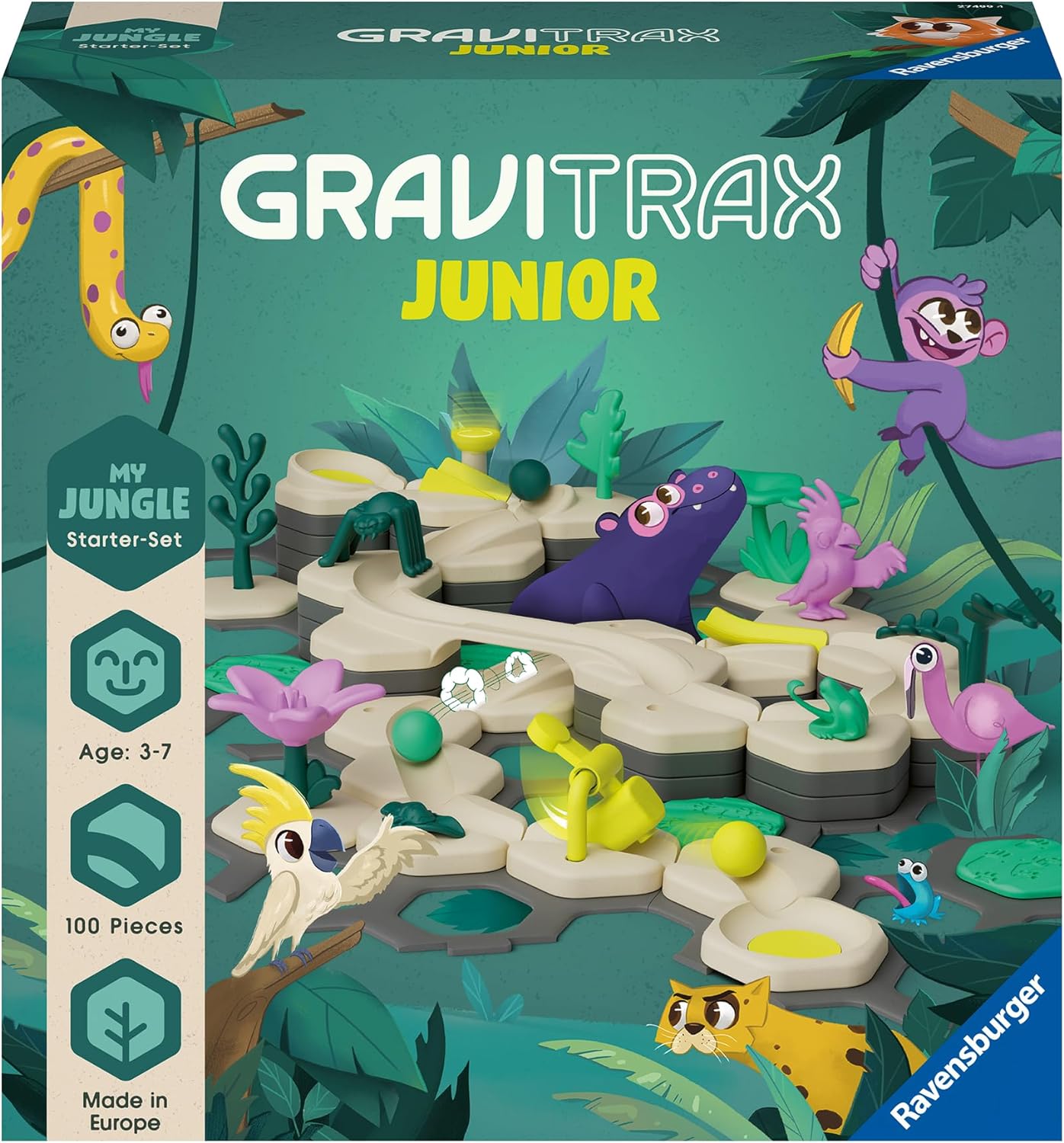 Ravensburger GraviTrax - Junior Starter-Set Jungle - (10927499