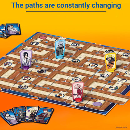 Ravensburger - Le Grand Classique des Jeux de société - Labyrinthe Naruto - Jeu de Plateau - Enfant et Famille - De 2 à 4 Joueurs à partir de 7 Ans - Mixte - 27350 - (Multilingue – Français Inclus