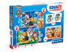 Clementoni - 18291 - Edukit 4 In 1 Paw Patrol (30 And 48 Pieces Puzzle, Memo And Six Cubes), Children Jigsaw Puzzle, Memo Games, Card Games For Kids 4 Years, Made In Italy