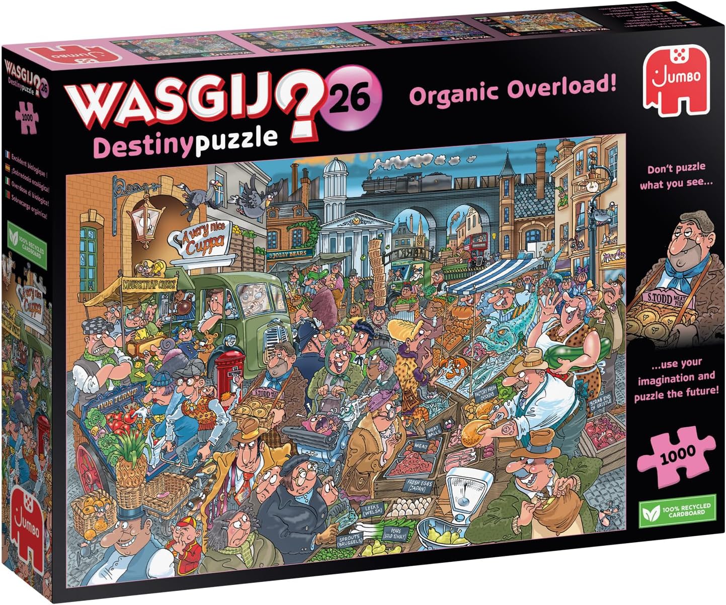 Jumbo Spiele GmbH JUM00022 Wasgij Destiny 26 Jigsaw Puzzle (1000-Piece